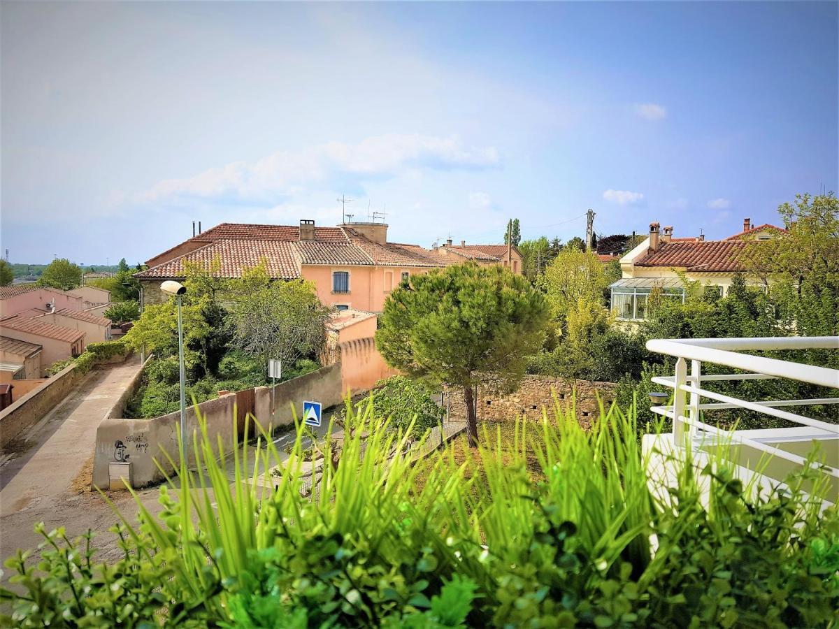 Tout Confort ! Climatisation, Calme, Piscine, Parking Gratuit, Terrasse, Wifi Carcasona Exterior foto